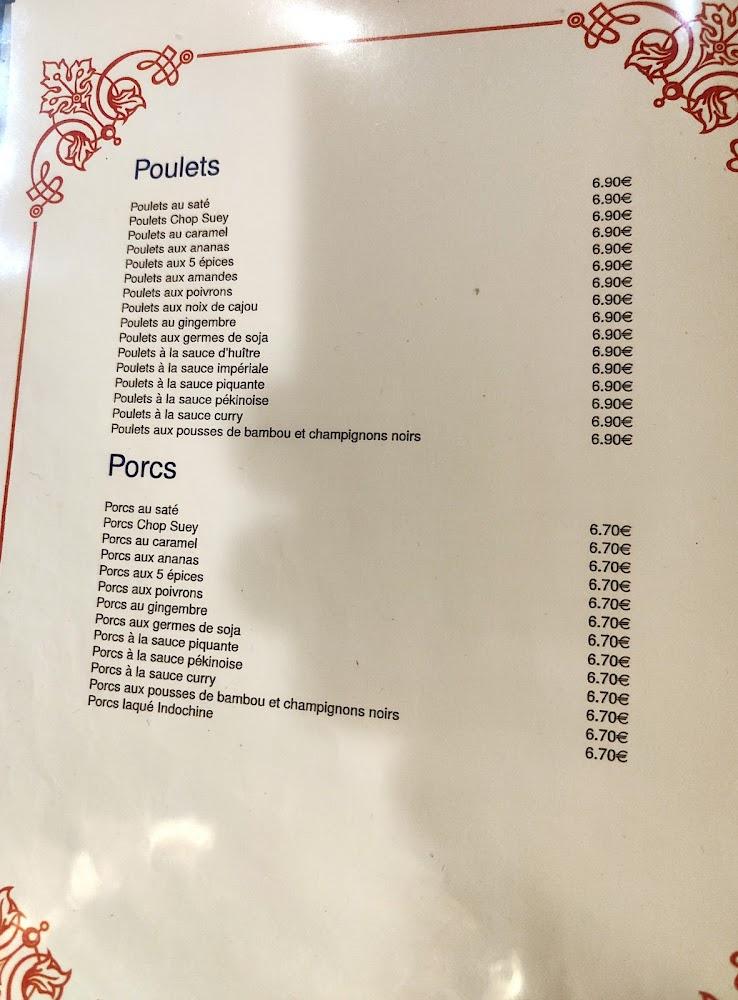 Mega indochine - Menu Image 4
